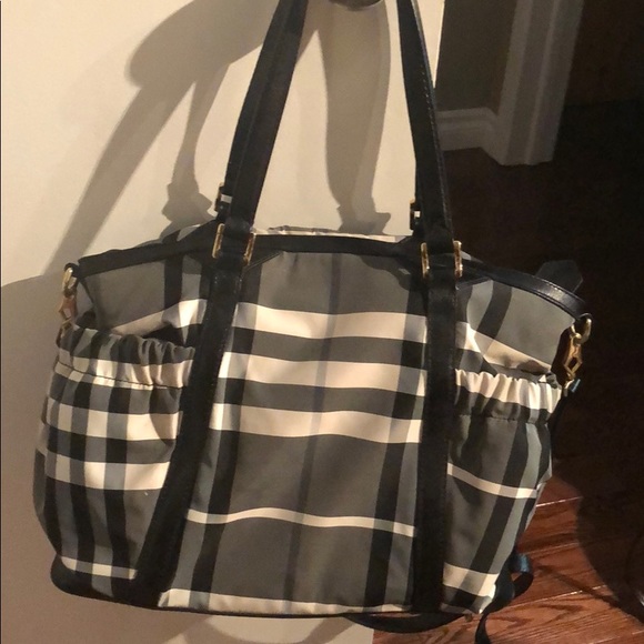 Authentic Burberry Diaper bag with Diaper pad(new) - Picture 6 of 6